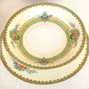 Vintage plates Set 13 porcelain plates made in Japan small plates MCM vintage